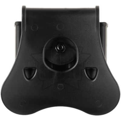 Doppio Porta Caricatore Glock con Pad Colore Nero by Amomax