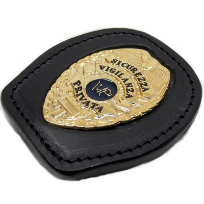 1WA48 Porta Placca Sicurezza Vigilanza Placca Inclusa by Vega holster