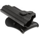 Fondina in Polimero con Pad per Colt 1911 Colore Nero by Amomax