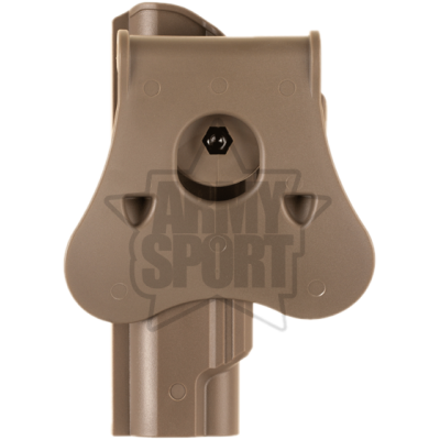 Fondina in Polimero con Pad per Colt 1911 Colore Coyote by Amomax