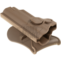Fondina in Polimero con Pad per Colt 1911 Colore Coyote by Amomax