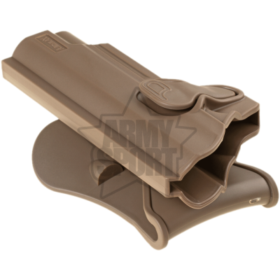 Fondina in Polimero con Pad per Colt 1911 Colore Coyote by Amomax