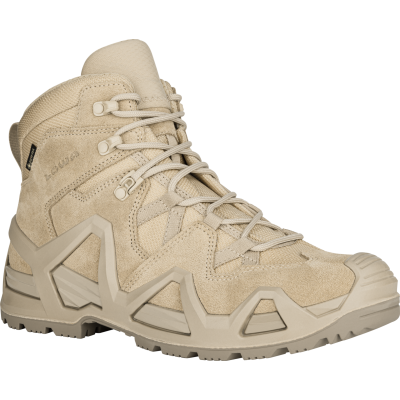 Anfibio Tattico Impermeabile Zephyr MK2 GTX MID Colore Desert by LOWA