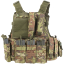 Victrix Combat Vest Completo di Tasche con MOLLE Colore Vegetato by Co