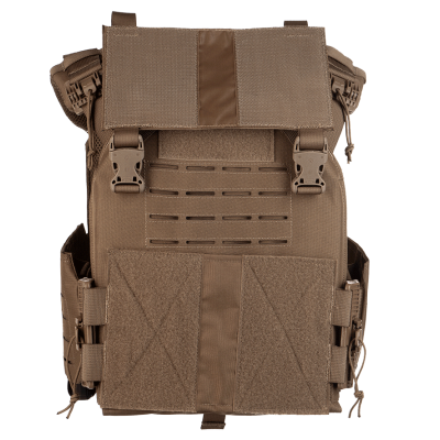Reaper QRB Plate Carrier con MOLLE in LaserCut Colore Coyote by Invade