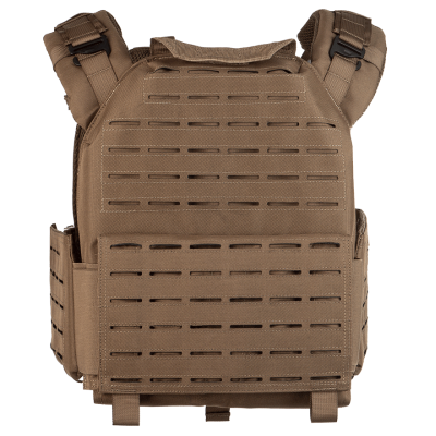 Reaper QRB Plate Carrier con MOLLE in LaserCut Colore Coyote by Invade