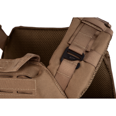 Reaper QRB Plate Carrier con MOLLE in LaserCut Colore Coyote by Invade