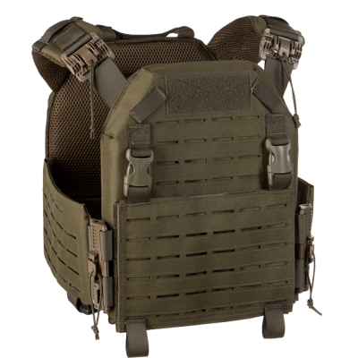 Reaper QRB Plate Carrier con MOLLE in LaserCut Colore OD by Invader Ge