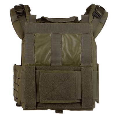 Reaper QRB Plate Carrier con MOLLE in LaserCut Colore OD by Invader Ge