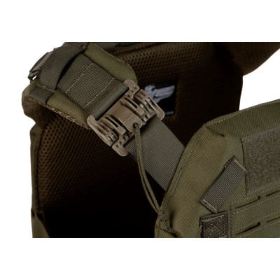 Reaper QRB Plate Carrier con MOLLE in LaserCut Colore OD by Invader Ge