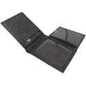 1WG86 Portafoglio Pelle Martellata Polizia di Stato PL GG Senza Placca By Vega holster