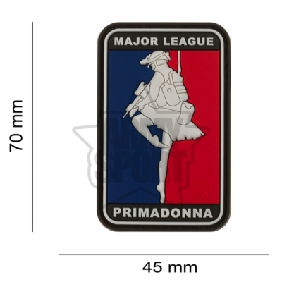 Patch PVC Major League Primadonna (Color)