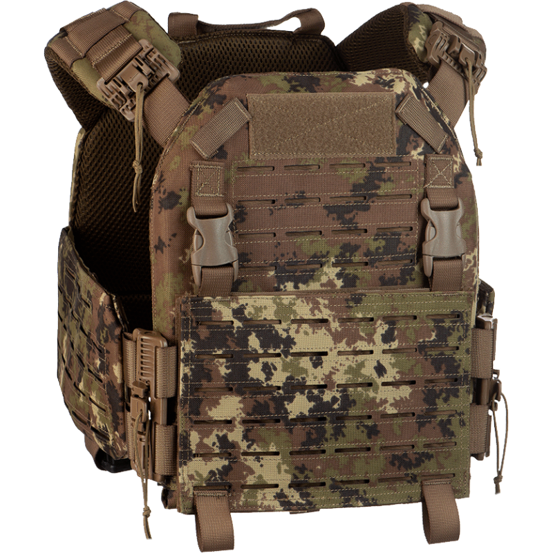 Reaper QRB Plate Carrier con MOLLE in LaserCut Colore Vegetato by Inva