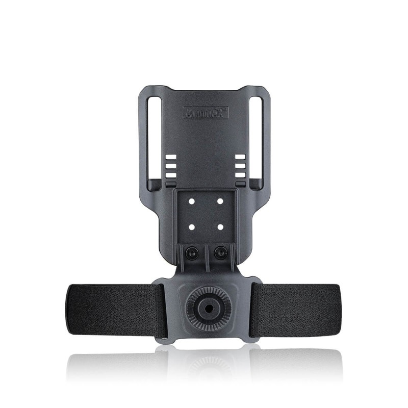 Piattaforma Cosciale in Polimero Low Ride Colore Nero by Amomax