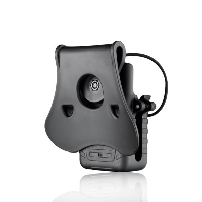 Porta Radio Universale in Polimero Colore Nero By Amomax