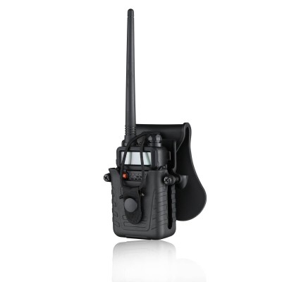 Porta Radio Universale in Polimero Colore Nero By Amomax