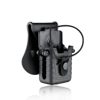 Porta Radio Universale in Polimero Colore Nero By Amomax