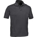 Polo Tattica Top Cool ad Asciugatura Rapida con Velcro Colore Nero by Defcon 5