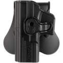 Fondina MANCINA in Polimero con Pad per Glock 17/18/19/22 Colore Nero