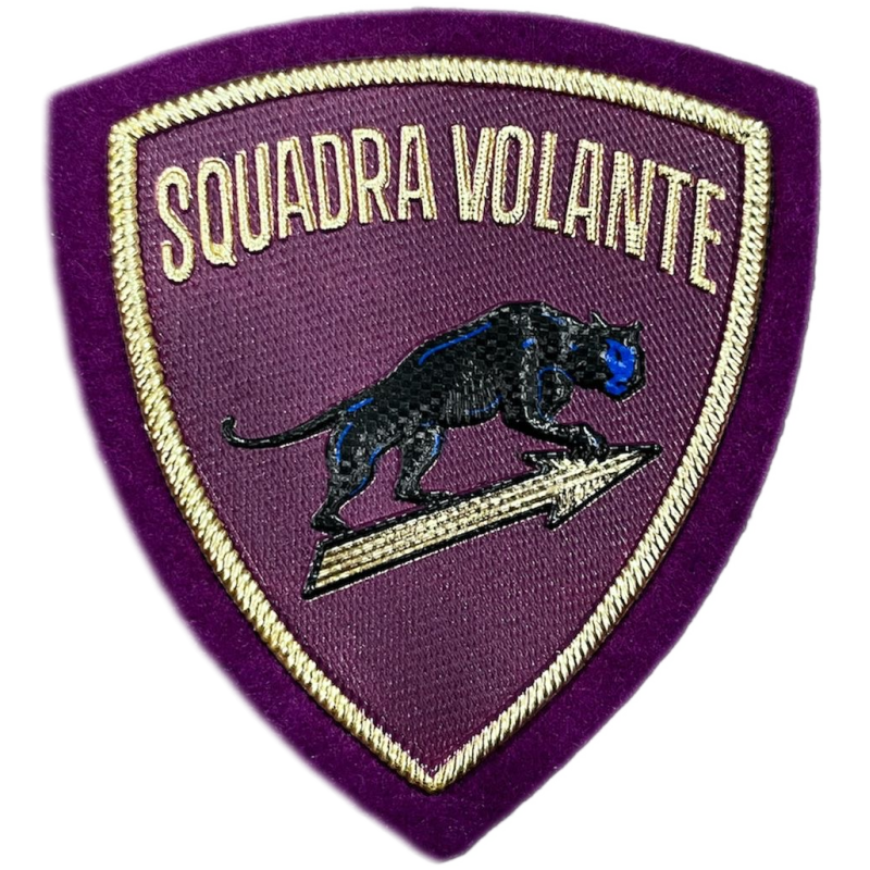 Patch PS Scudetto Plastica Volante con velcro