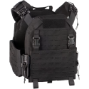 Reaper QRB Plate Carrier con MOLLE in LaserCut Colore Nero by Invader
