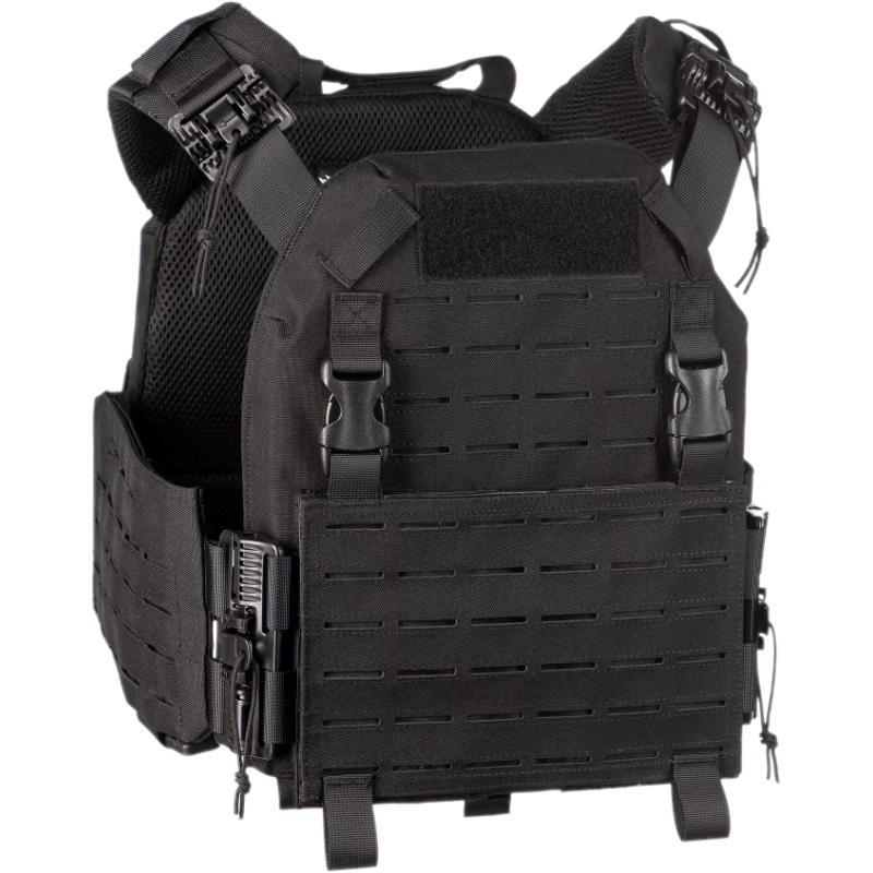 Reaper QRB Plate Carrier con MOLLE in LaserCut Colore Nero by Invader