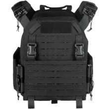 Reaper QRB Plate Carrier con MOLLE in LaserCut Colore Nero by Invader