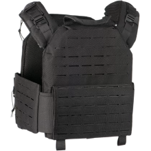 Reaper QRB Plate Carrier con MOLLE in LaserCut Colore Nero by Invader