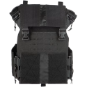 Reaper QRB Plate Carrier con MOLLE in LaserCut Colore Nero by Invader