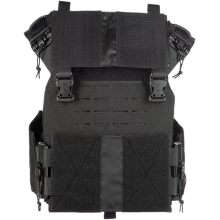 Reaper QRB Plate Carrier con MOLLE in LaserCut Colore Nero by Invader