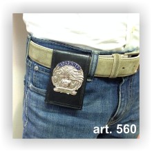 560SP Portafoglio in Pelle Arma dei Carabinieri by Ascot