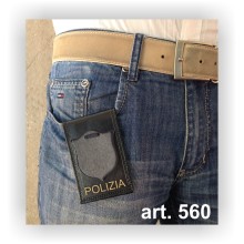 560SP Portafoglio in Pelle Polizia di Stato by Ascot