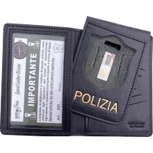 600SP Portafoglio in Pelle Polizia di Stato by Ascot