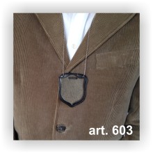 603SP Porta Placca da Collo Polizia di Stato PL GG Senza Placca by Ascot