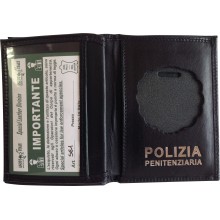 561SP Portafoglio in Pelle Polizia Penitenziaria by Ascot