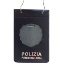 Ascot 602SP Porta Placca + Tesserino da collo Polizia Penitenziaria