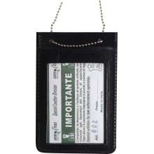 Ascot 602SP Porta Placca + Tesserino da collo Polizia Penitenziaria