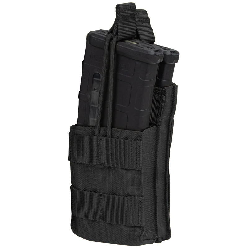 Singola Porta Caricatori a 2 File Colore Nero by Condor
