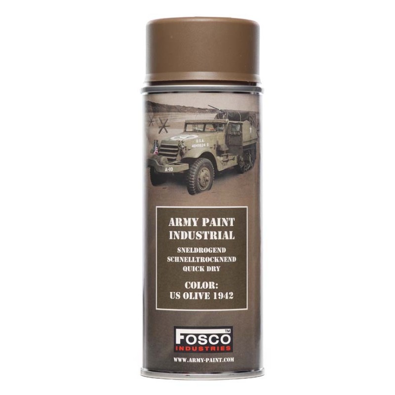 Vernice Spray Colore US Olive da 400ml by Fosco