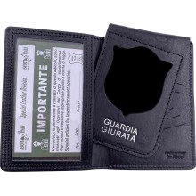 600SP Portafoglio in Pelle Guardia Giurata Senza Placca by Ascot