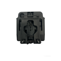 8DMH03 Porta Caricatore Doppio con Passante Rotativo Colore Nero By Ve