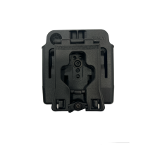 8DMH03 Porta Caricatore Doppio con Passante Rotativo Colore Nero By Ve